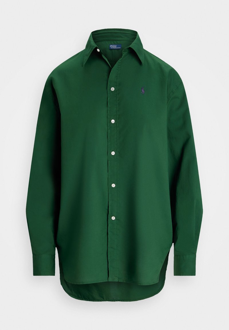 Polo Ralph Lauren OVERSIZE FIT COTTON TWILL SHIRT - Button-down blouse - northwest pine