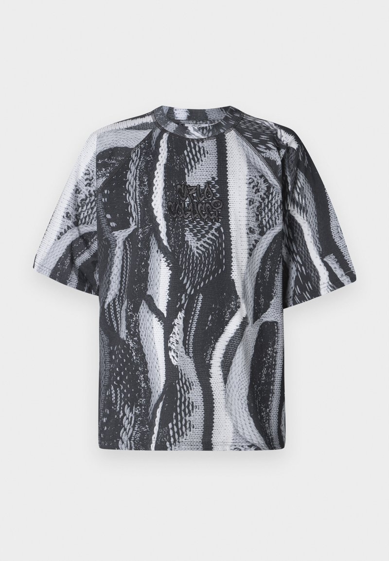 carlo colucci T-shirt print zwart