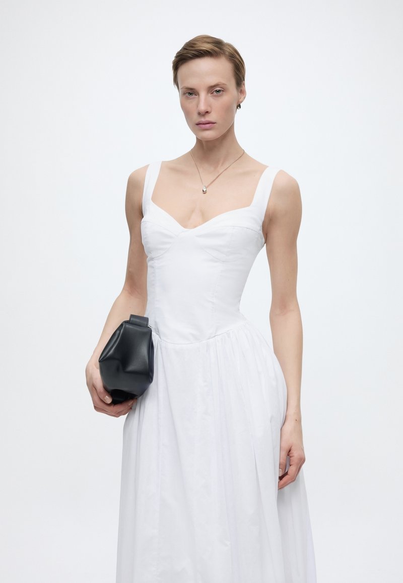 sachin and babi light blue dress Ditsy Floral Cap Sleeve Jersey Wrap Dress by Joe Browns