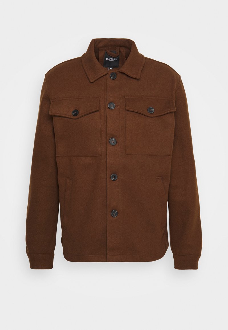 Brave Soul Lichte jas bruin