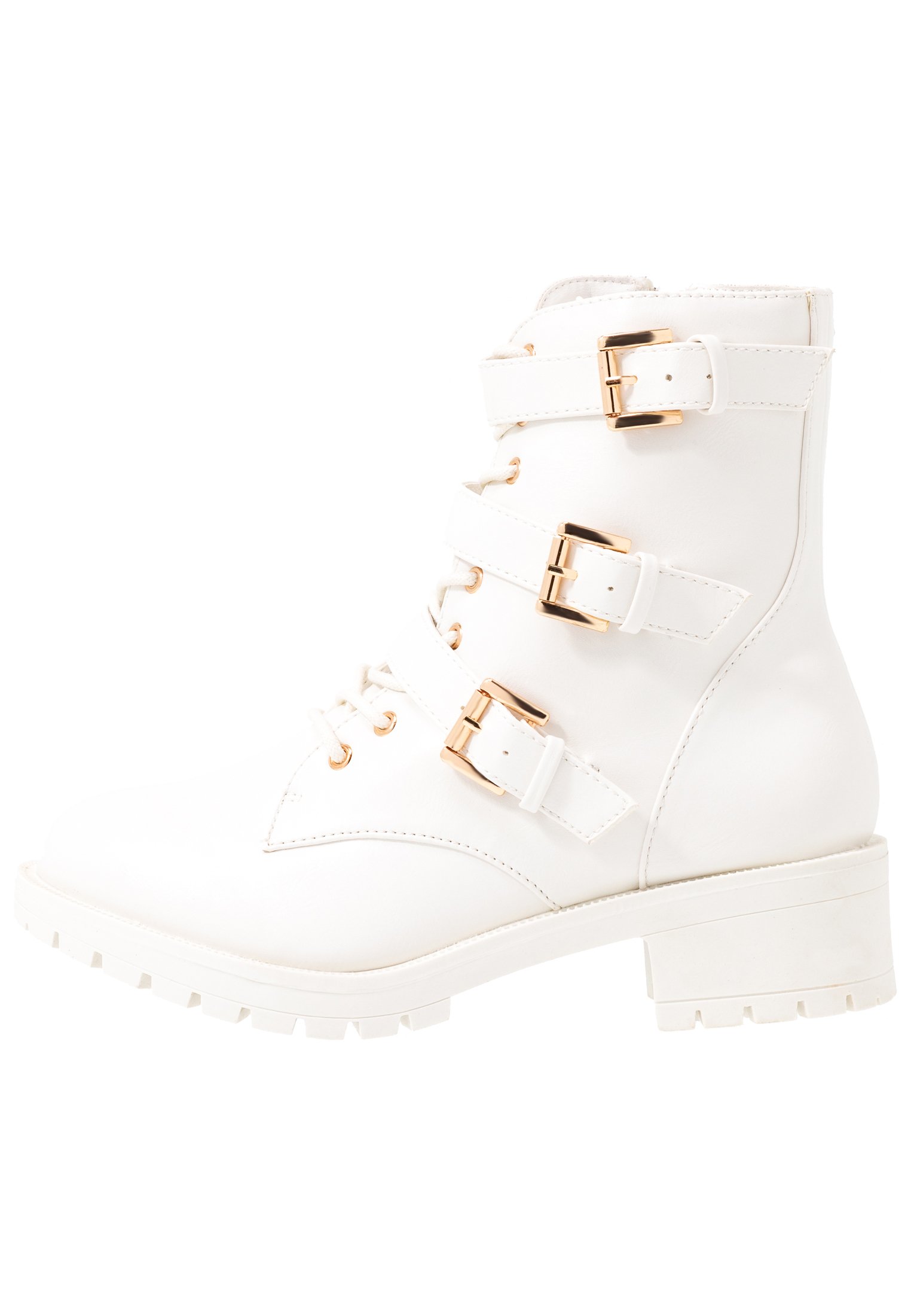 BIACLAIRE Cowboy Bikerstövletter white BIACLAIRE Cowboy Bikerstövletter white