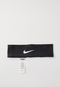 Nike Performance - FURY CLASSIC HEADBAND - Fejpánt - black/white Miniatűr kép 1