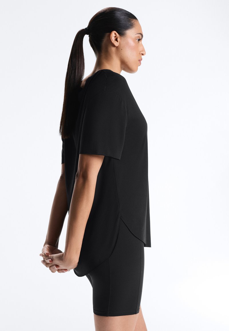 OYSHO MODAL - Basic T-shirt - black - Zalando