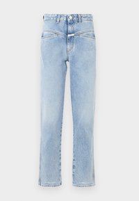PEDAL PUSHER - Džíny Slim Fit - light blue denim