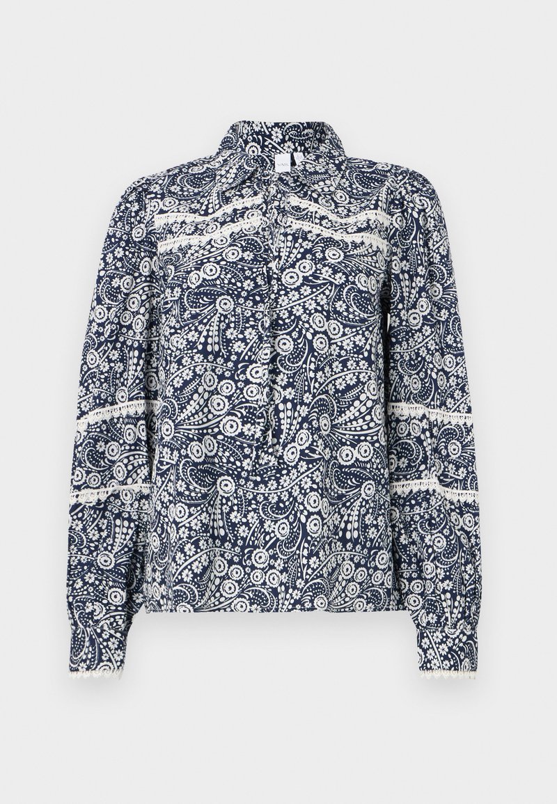 YAS Blouse donkerblauw