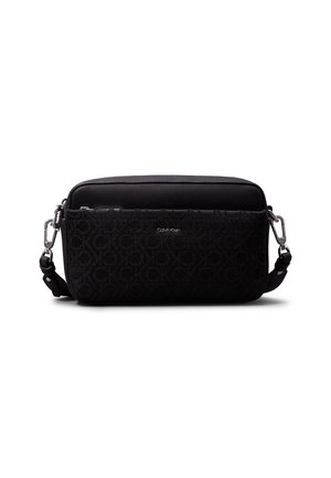 Calvin Klein MUST CAMERA BAG - Sac bandoulière - black mono jacquard