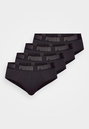 MEN EVERYDAY BRIEF 4 PACK - Kratke gaće - black