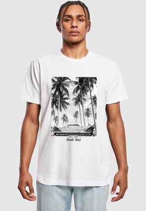 TODAY WAS A GOOD DAY - Camiseta estampada - white