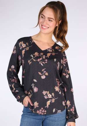 Sorgenfri Sylt FREYDIS - Bluse - ebony