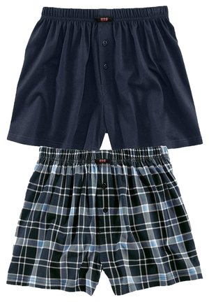 2 PACK - Boxershorts - marine kariert