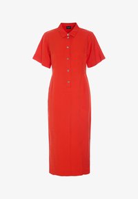 Non sélectionné, fiery red