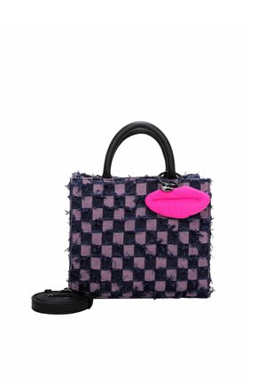 BIG BOXY 26 CM - Bolso de mano - fancy squares rose
