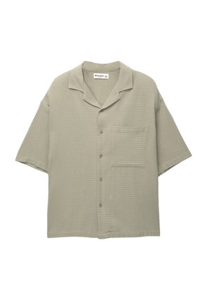 PULL&BEAR RUSTIC CHECK - Camicia - green