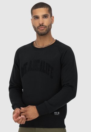 alife & kickin LEVINAK - RUNDHALS - Sweatshirt - moonless