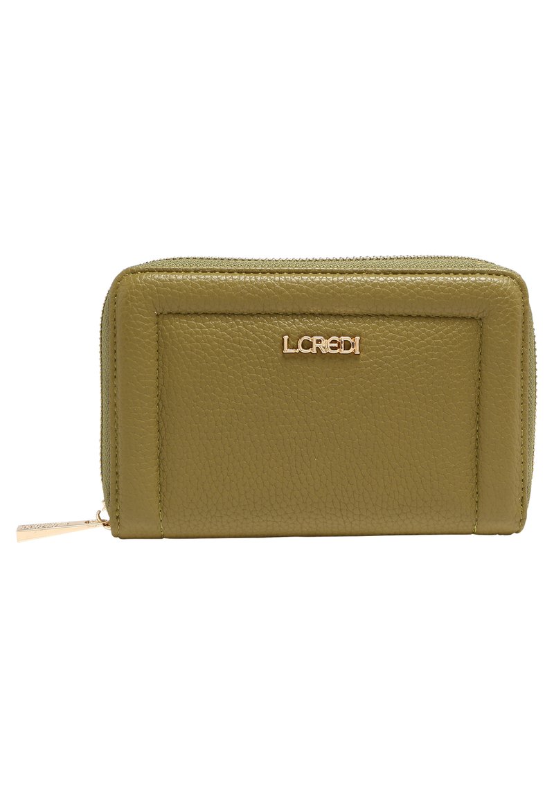 Damen Geldbörsen | L.CREDI ILME Geldbörse olive/oliv - PM34668 Damen Geldbörsen | L.CREDI ILME Geldbörse olive/oliv - PM34668