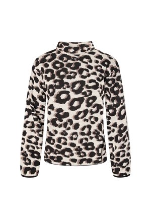 Betty Barclay, BETTY BARCLAY MIT JACQUARD STRICKPULLOVER - Pullover - patch black beige