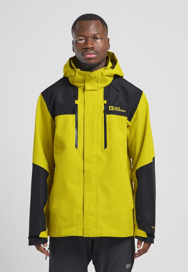 JASPER - Regenjacke / wasserabweisende Jacke - chartreuse