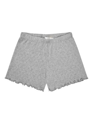 Copenhagen Colors POINTELLE HEART SHORTS - Σορτς - grey mel.