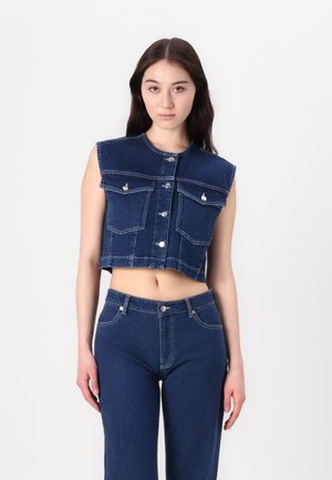 WINONA WAISTCOAT - Weste - blue denim