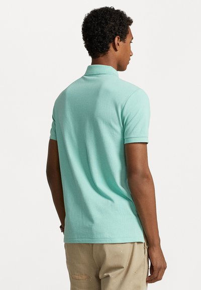 Polo Ralph Lauren CUSTOM SLIM FIT MESH POLO SHIRT - Pólóing - celadon