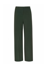 BYDANTA WIDE LEG PANTS 2 - Stoffhose - sycamore melange