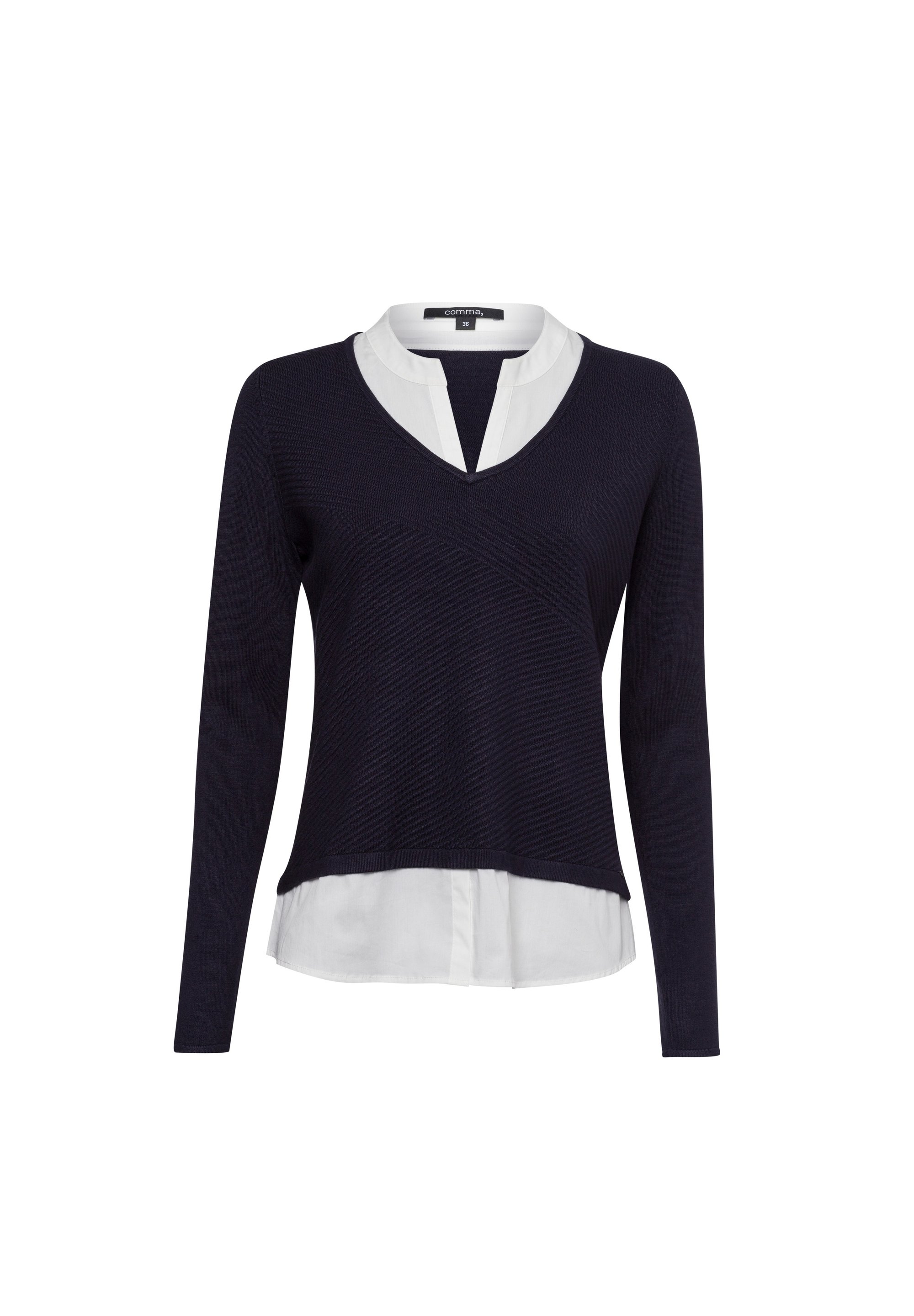 comma 2158841 Pullover, 4090, M Donna