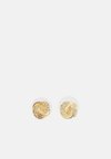 PAVE KNOT STUD - Pendientes - gold-coloured