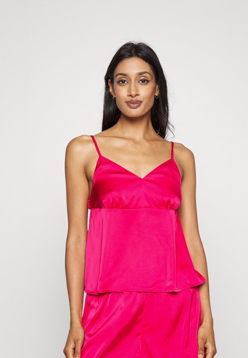 Vero Moda VMJOY SINGLET NIGHTWEAR TOP Pyjama top pink peacock/pink