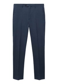 Mango Hlače za moške obleke - royal blue