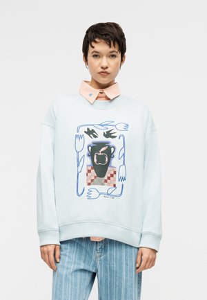 RVCA LOVE BIRDS CREW - Sweatshirt - ancient water