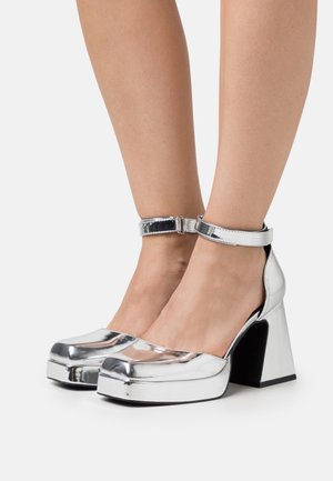 Even&Odd, Escarpins à talons hauts - silver-coloured