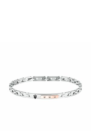 DIAMONDS - Bracciale - black/rosegold/stainless steel
