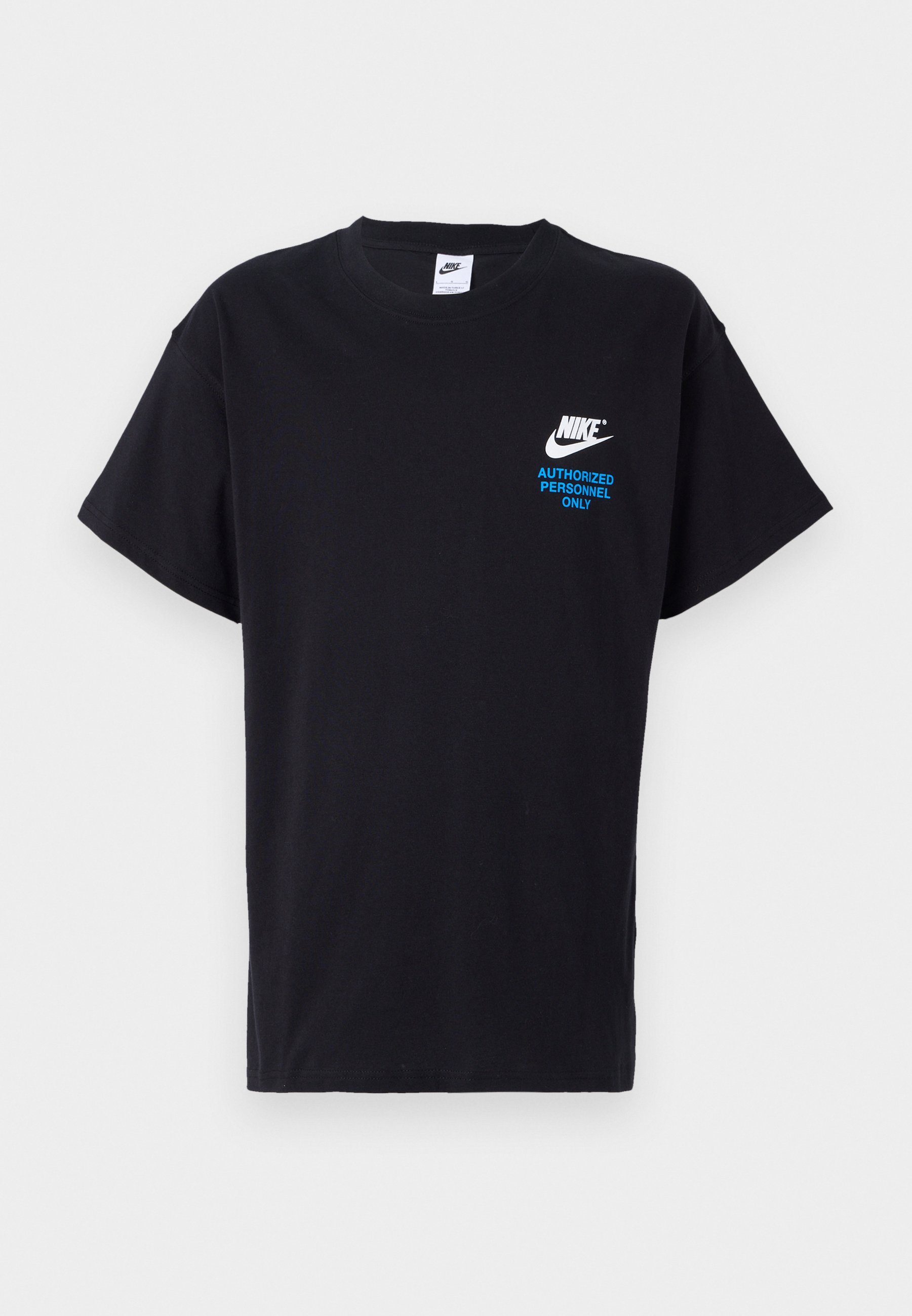 Nike Sportswear TEE - Print T-shirt - black/white/black