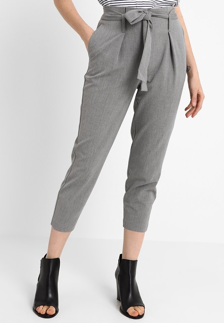 ONLY Petite Pantalon classique - grey