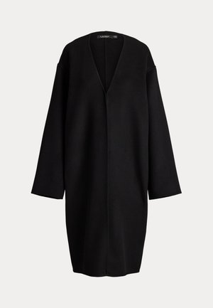 Lauren Ralph Lauren, DOUBLE FACED WOOL BLEND OVERCOAT - Manteau classique - black