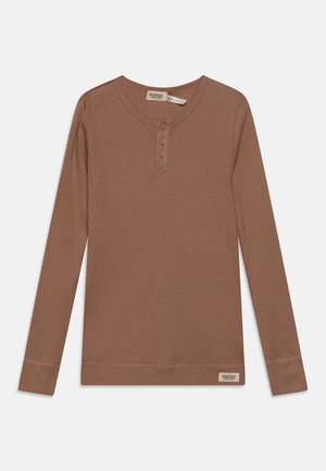 MarMar Copenhagen TEE UNISEX - Μπλούζα με μακριά μανίκια - powder taupe