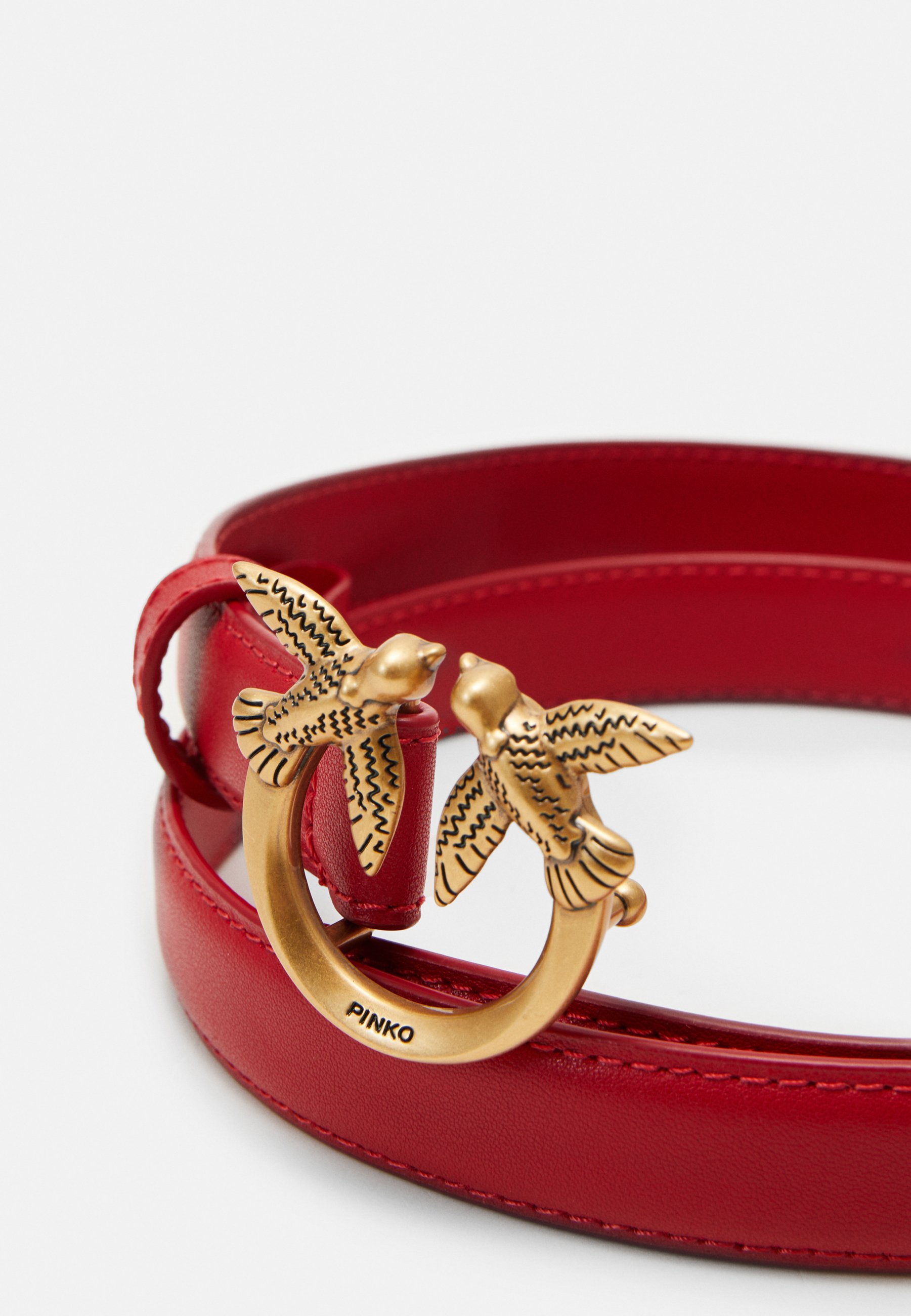 Pinko LOVE BERRY BELT - Belt - red - Zalando.co.uk