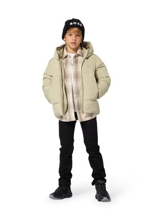 BOSS Kidswear, PANTALON EN DENIM - Jeans fuselé - black
