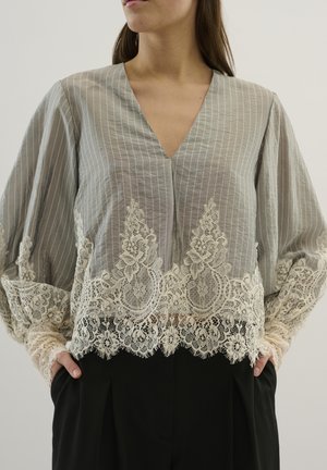 Karen by Simonsen PAM  - Bluse - silver cloud