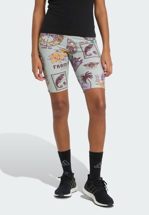 FARM BIKE  - Leggings - ash silver/corn gold/violet fusion