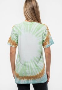 Paradiso Clothing BOB MARLEY EXODUS ANNIVERSARY TIE DYE - Print T-shirt - green