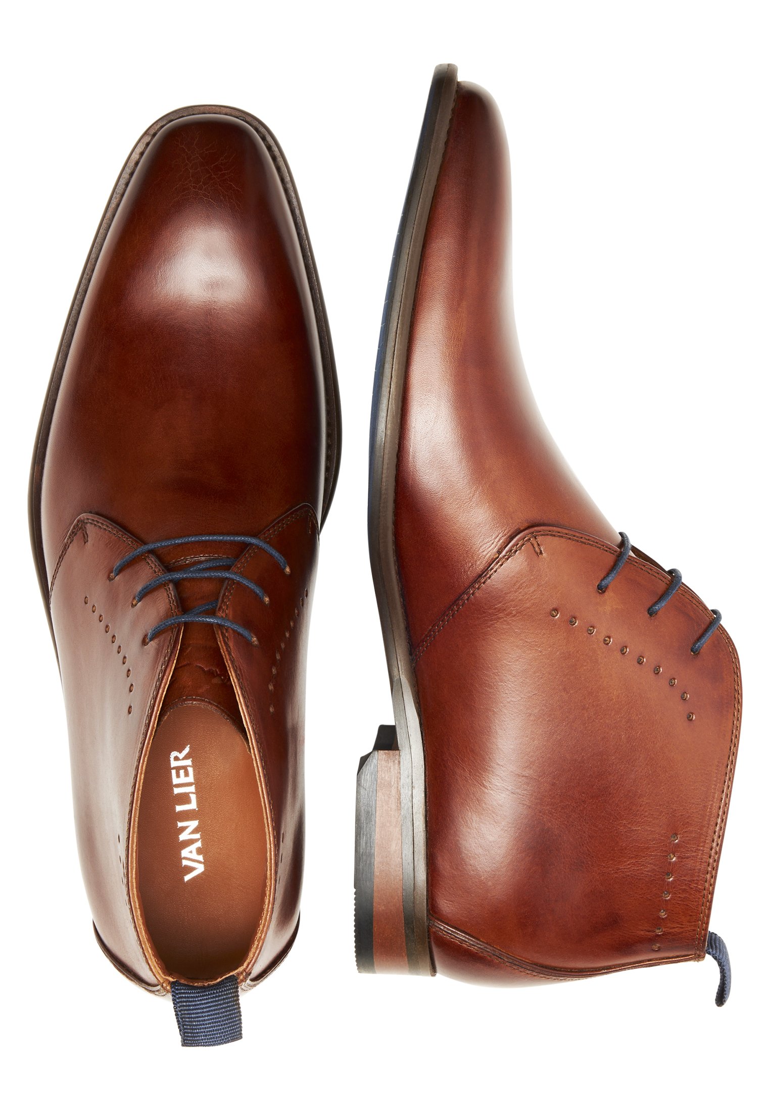 Van Lier CARVALHO - Veterschoenen - cognac - Zalando.nl