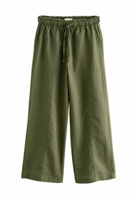 Next WIDE PULL-ON - Bukser - khaki green