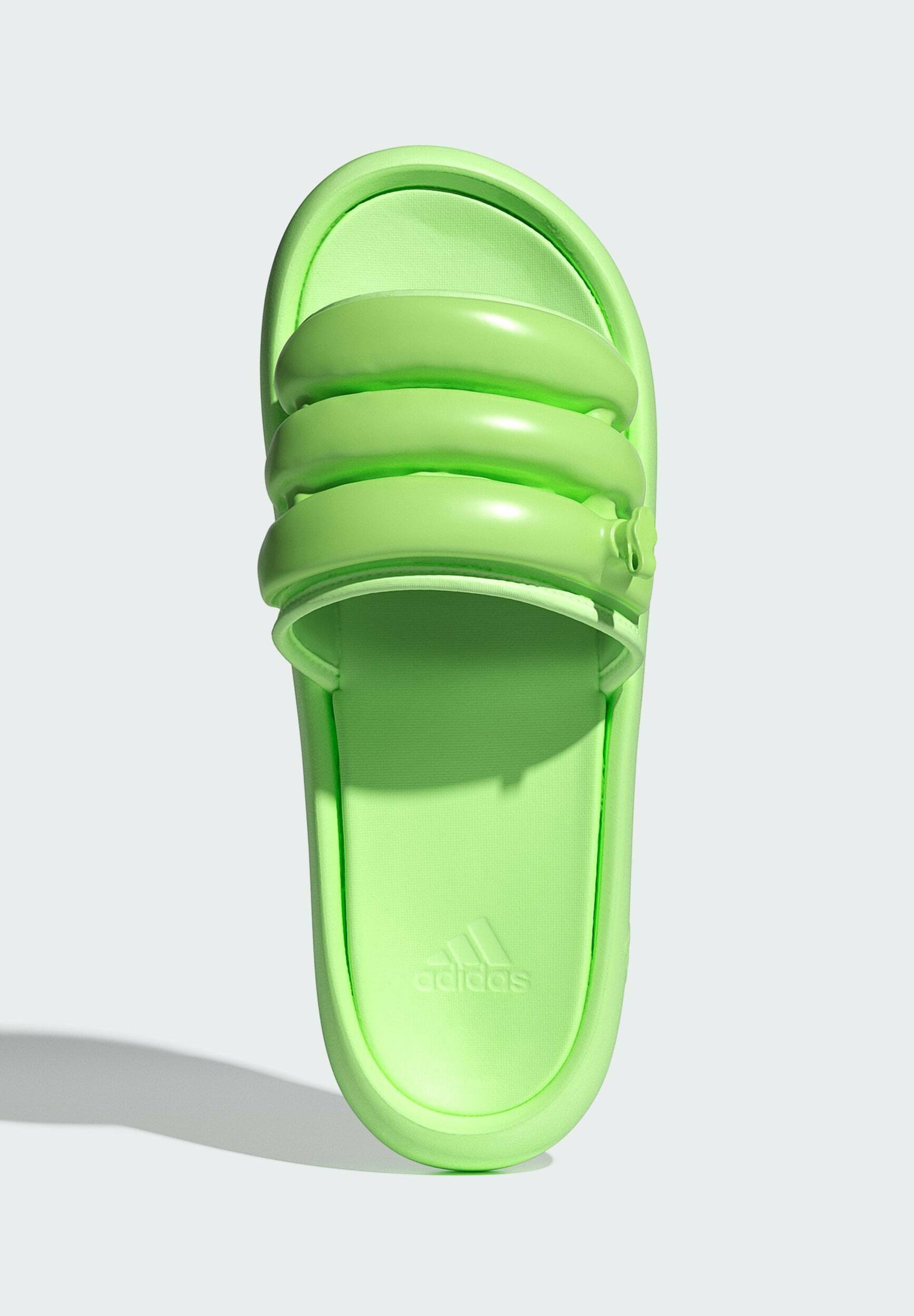 adilette hi res green