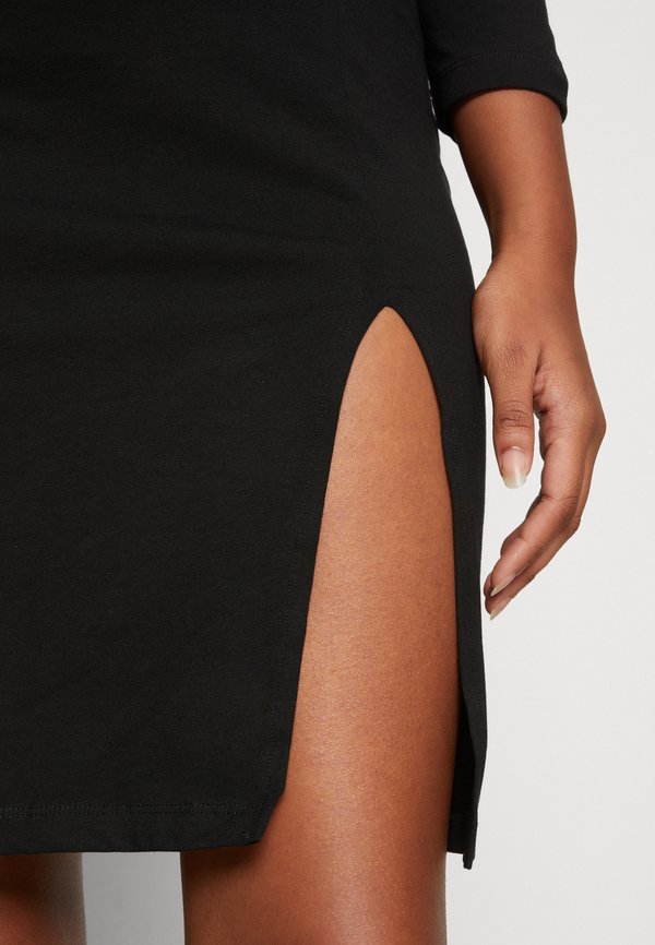 SQUARE NECK QUARTER SLEEVES BODYCON MINI - Jersey dress3