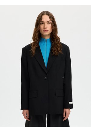 SLFOVERSIZED MARTA  - Kurzmantel - black
