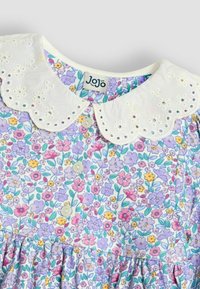 JoJo Maman Bébé AUTUMN FLORAL BRODERIE COLLAR - REGULAR FIT - Rochie de zi - lilac