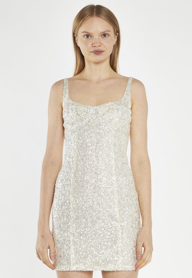 Glamorous Robe de soirée - champagne sequin