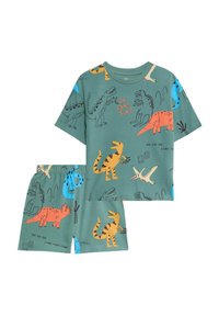 Marks & Spencer 2PK DINOSAUR SETS - Conjunto de pijama - orange mix