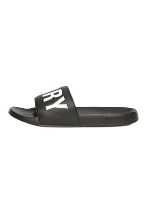 Superdry & Co CORE - Mules - black white